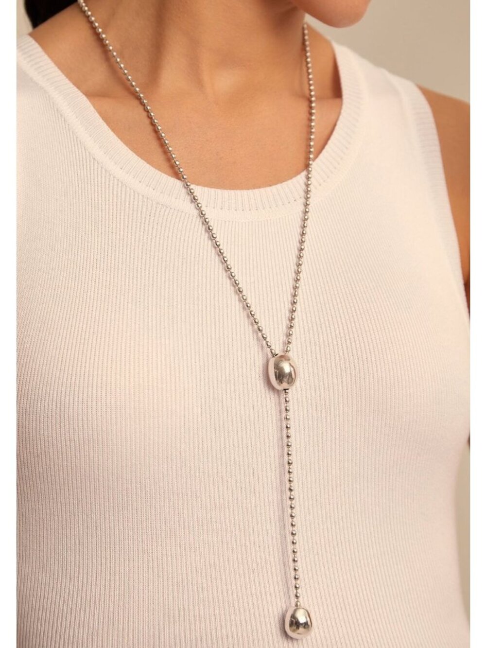 UNOde50 Uno De 50 LONELY PLANET Long Necklace Sterling Silver Plated